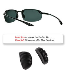 Soft silicone replacement nose pads compatible with Maui Jim Kanaha MJ409 and other Maui Jim models