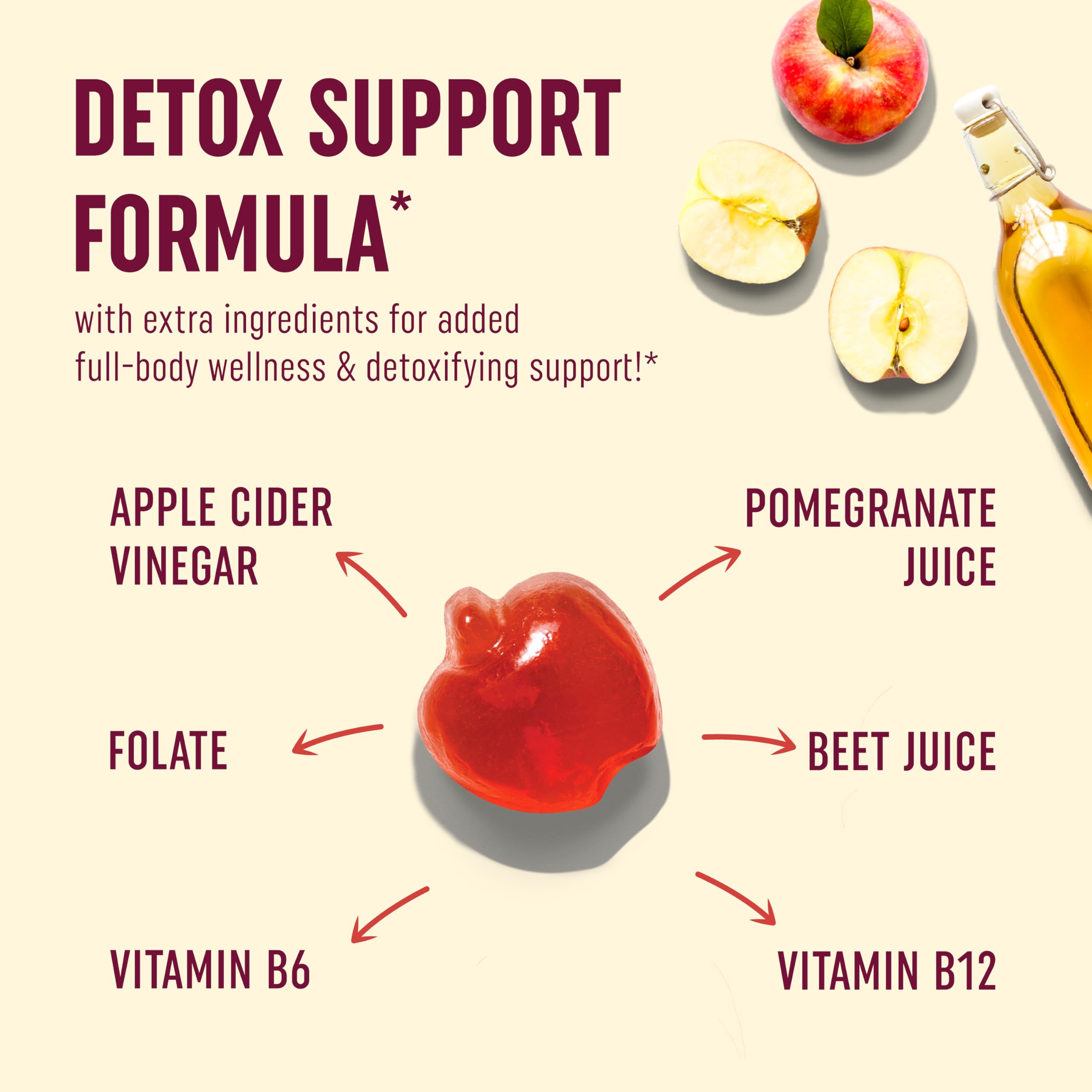 MAV NUTRITION label ingredient panel highlighting ACV, B vitamins, and "The Mother"