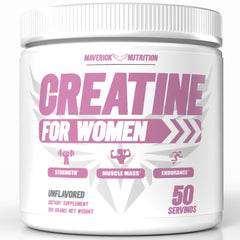 Maverick Nutrition Creatine for Women bottle label