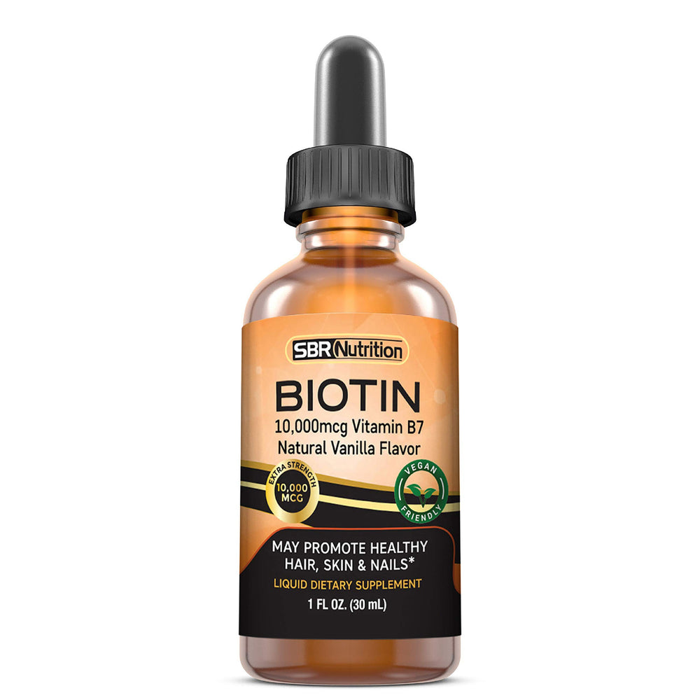 MAX Absorption Biotin Liquid Drops bottle front