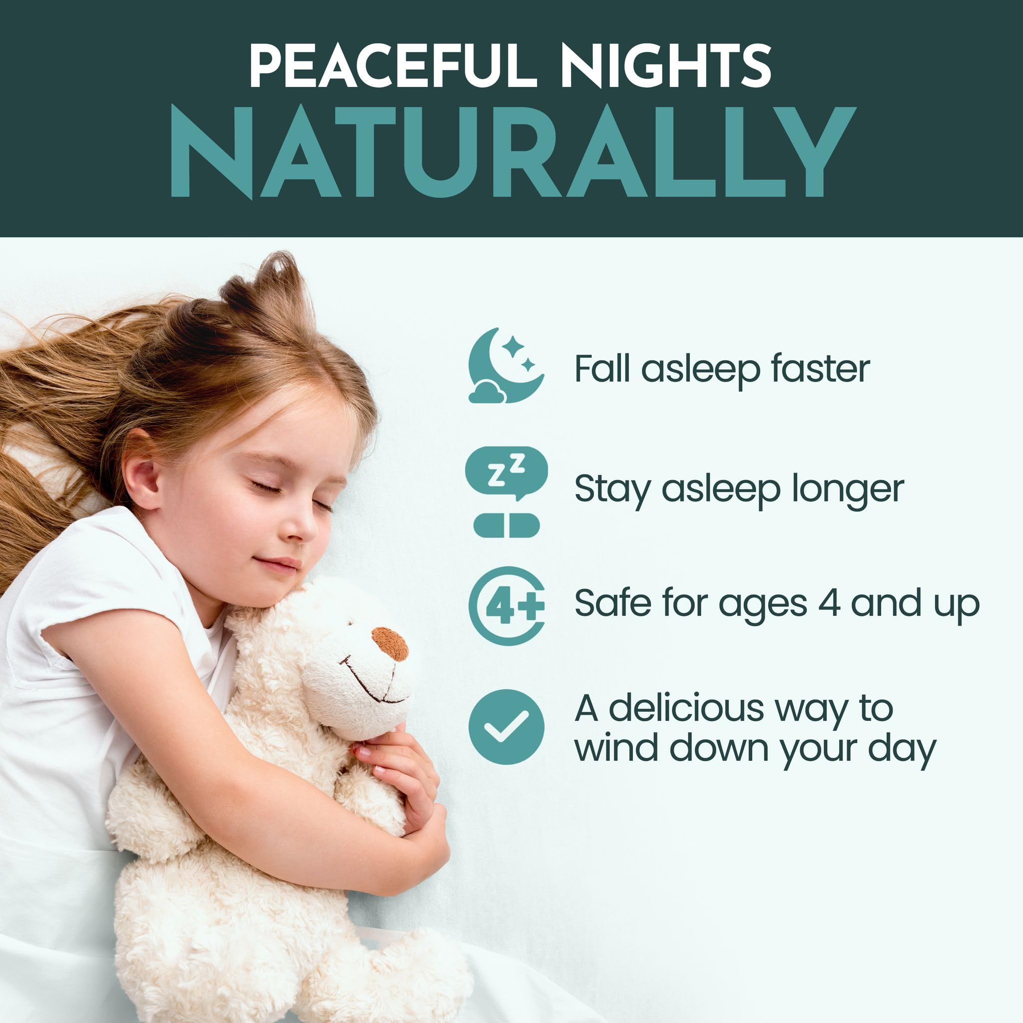 Orange-flavored Maxi Health 1mg Melatonin Gummies close-up