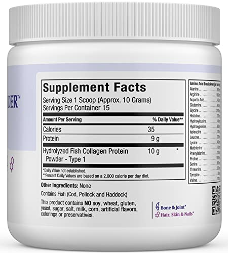 Product packaging displaying Maxi Health collagen powder 5.46 oz