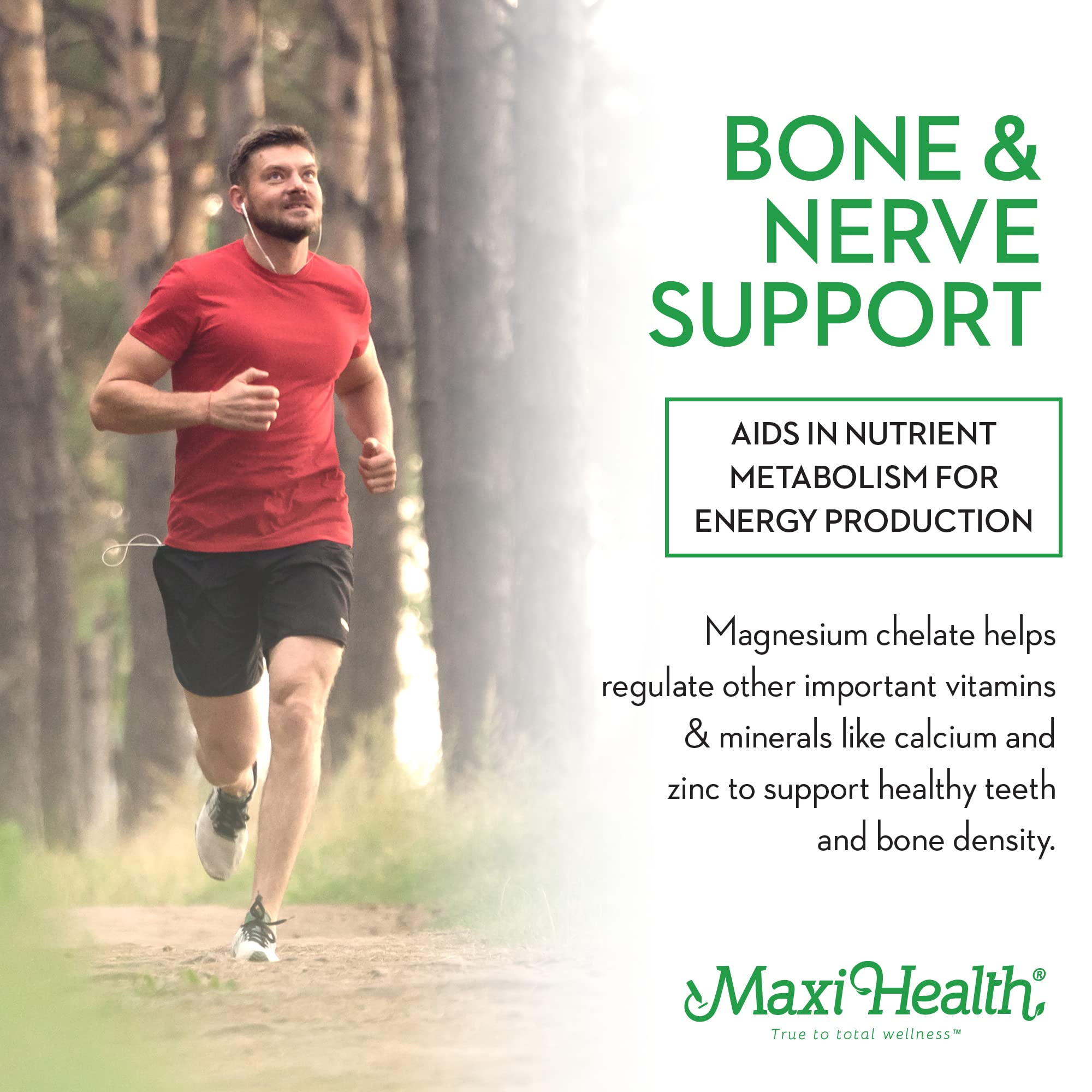 Ingredients listing magnesium oxide, magnesium glycinate chelate, and magnesium citrate