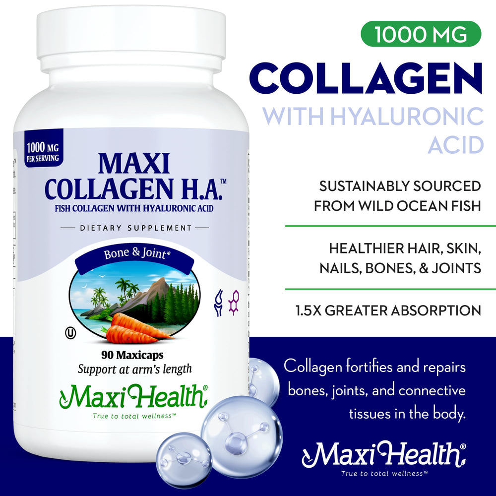 Marine collagen pills Type 1 with hyaluronic acid capsules