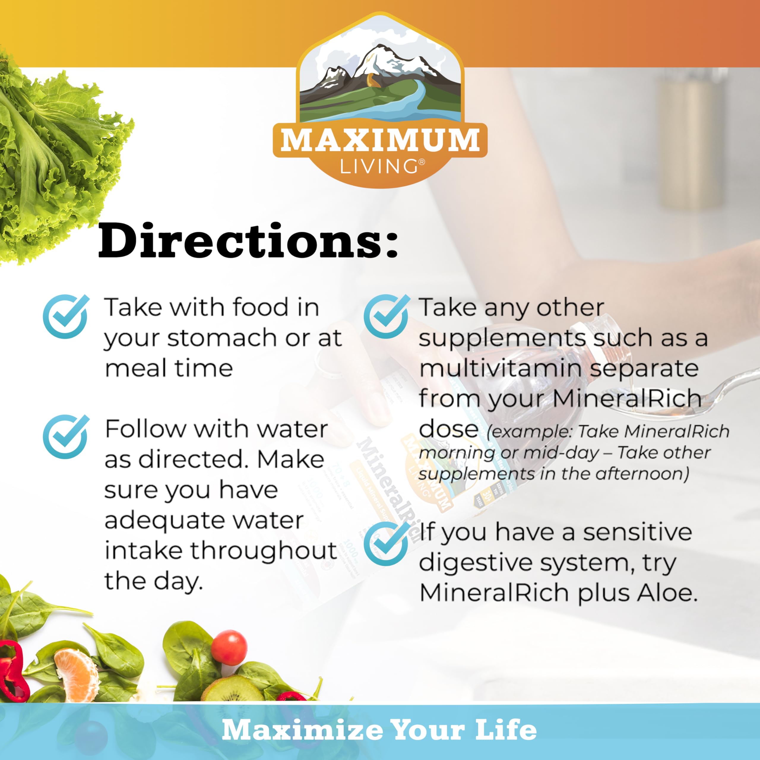 Icons indicating gluten-free, vegan, and BPA-free