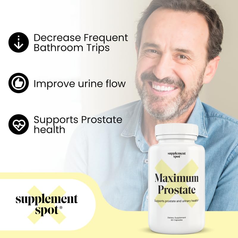 Ingredient panel on the Maximum Prostate bottle