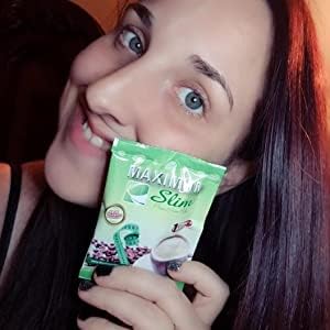 Maximum Slim Original Green Coffee creamy aroma in cup