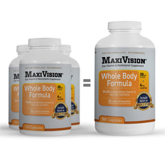 MaxiVision AREDS2 Whole Body Formula bottle front view