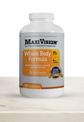 MaxiVision AREDS2 bottle label close-up