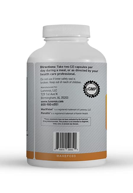 Natural-source Vitamin E and FloraGLO lutein in MaxiVision