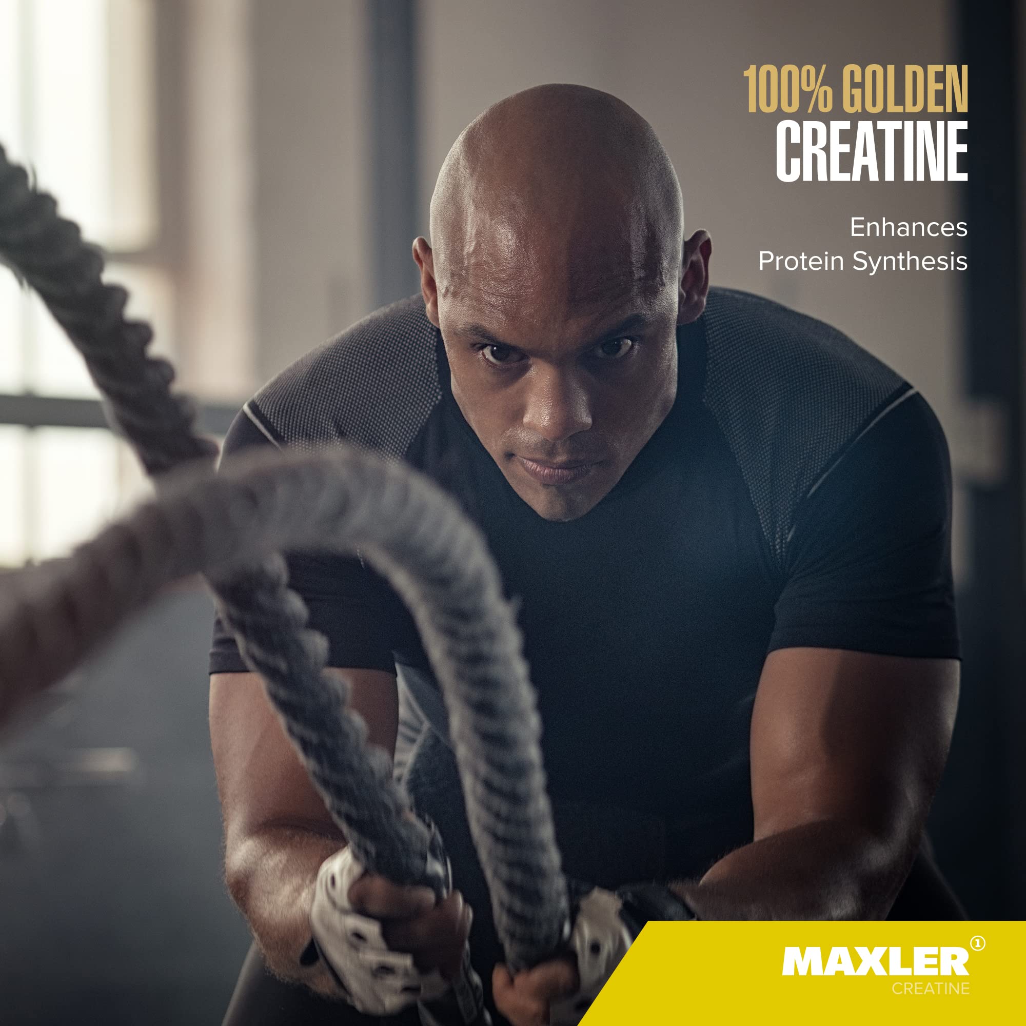 Athlete using creatine supplement before or after workout
