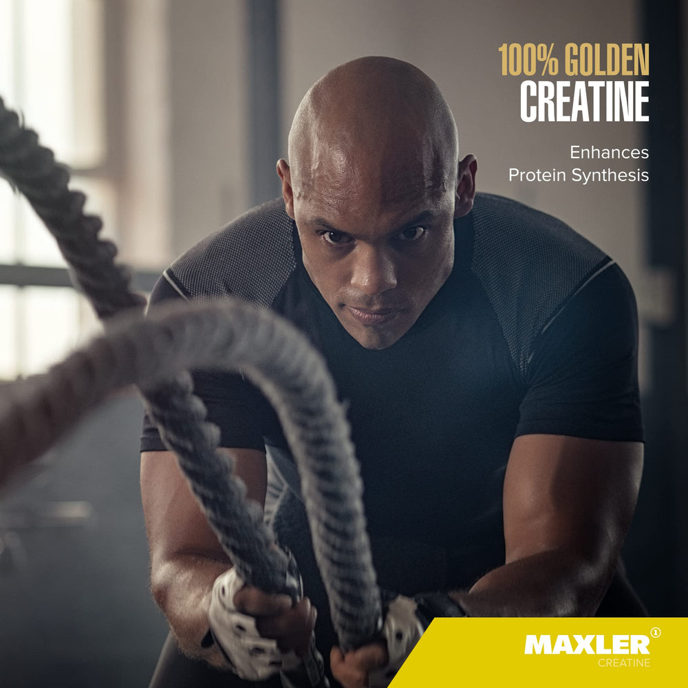 Athlete using creatine supplement before or after workout