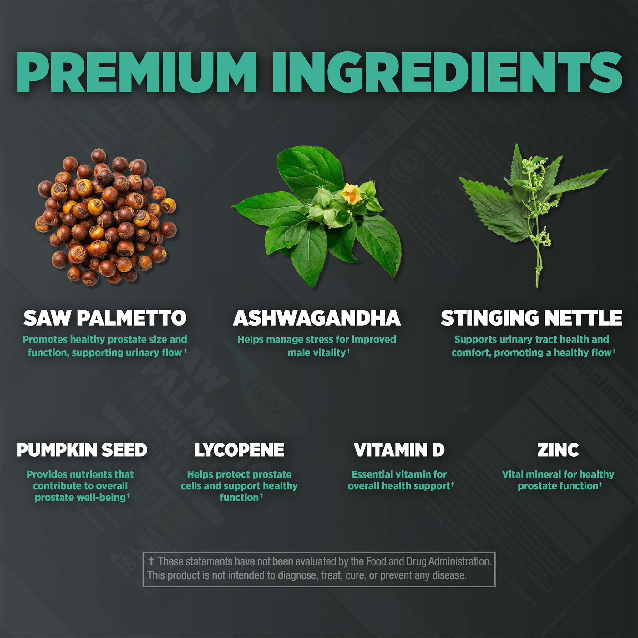 Close-up of product label details