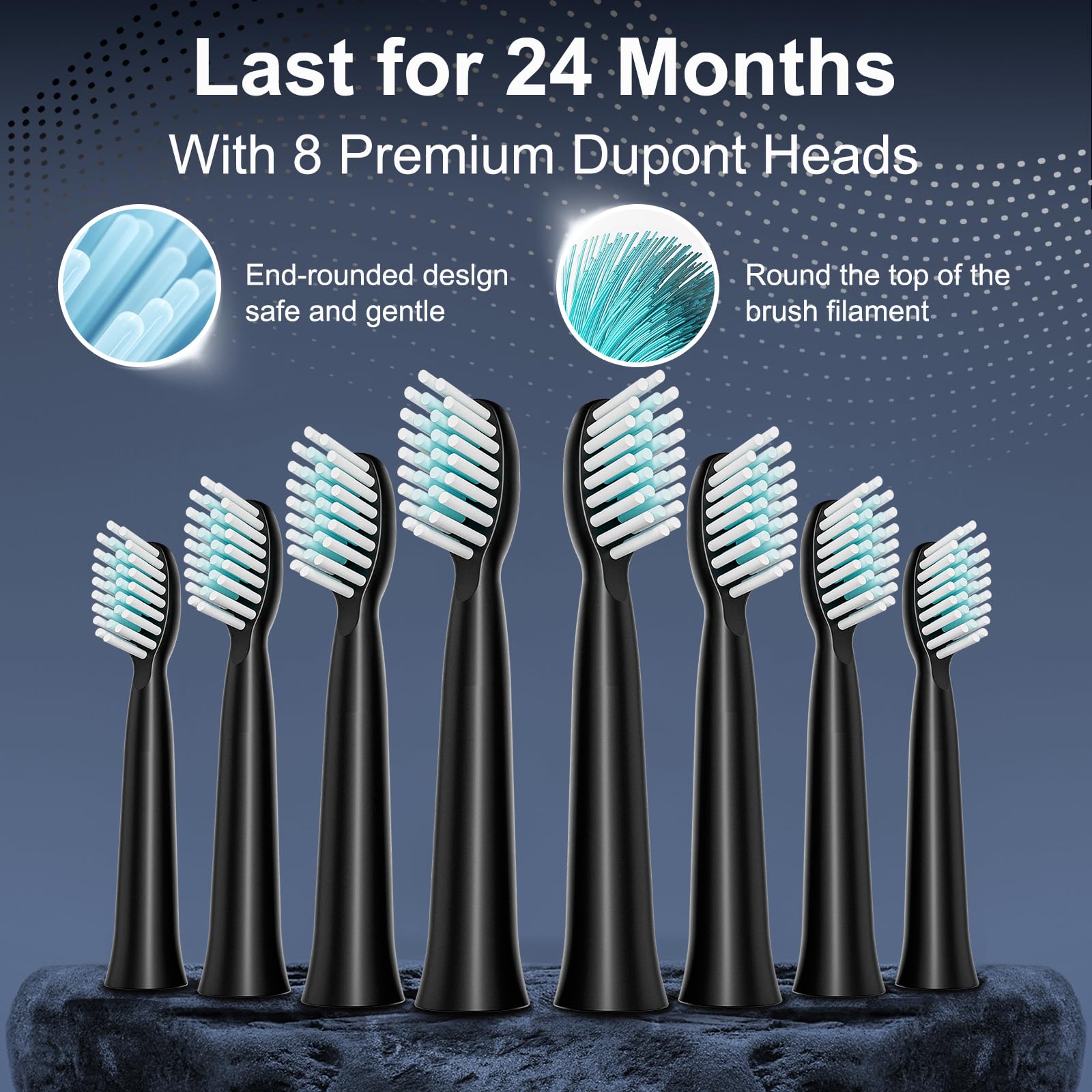 Hard-shell travel case for MAXWISDOM toothbrush