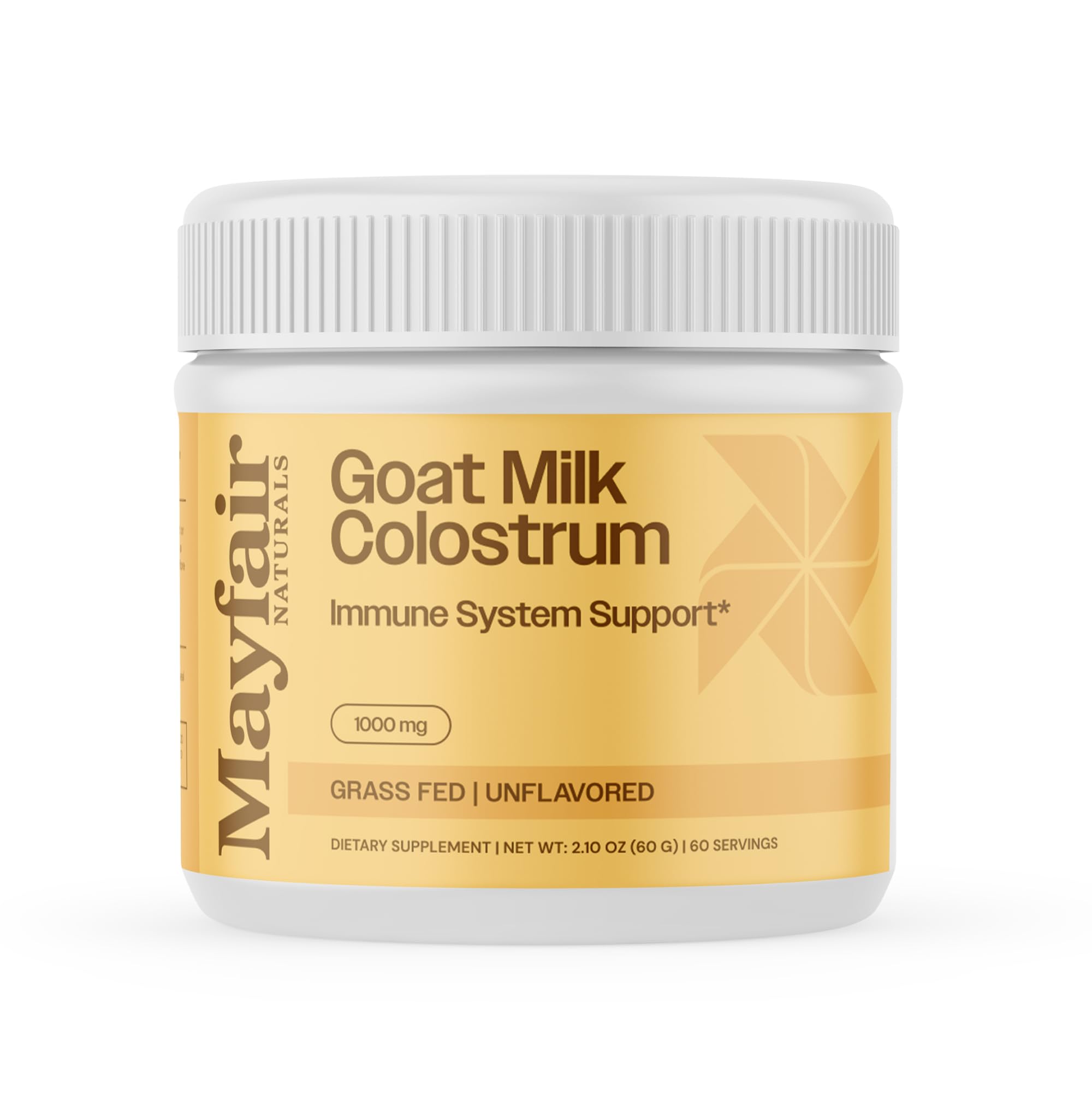 Mayfair Naturals Goat Milk Colostrum Powder 60g jar