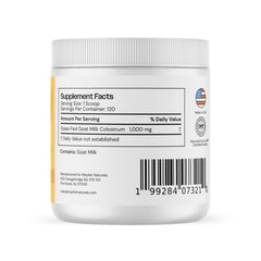 Grass-fed goats used for Mayfair Naturals Colostrum Powder