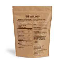 Baheda Powder texture close-up - MB Herbals 227g
