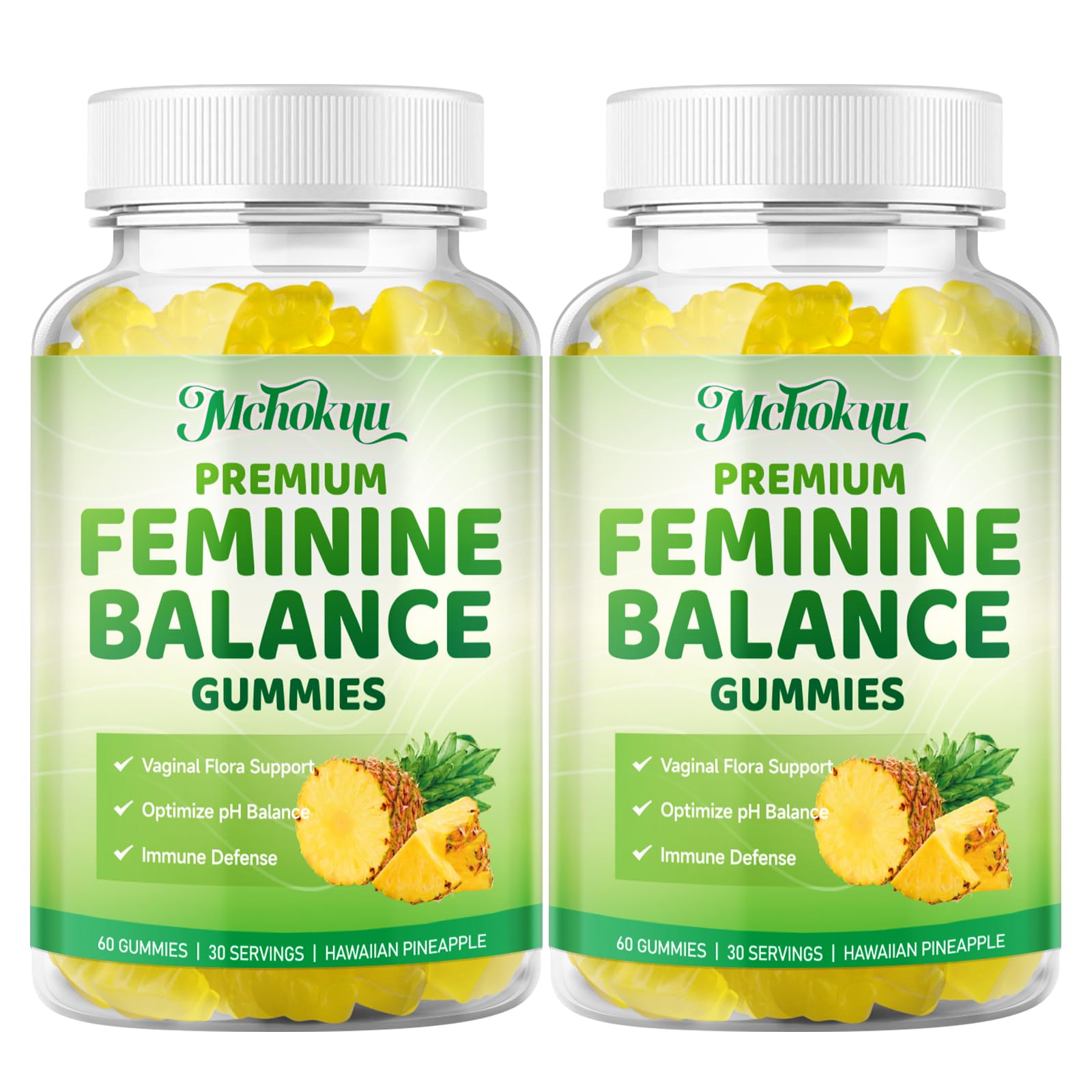 Mchokuu product packaging and branding on white background