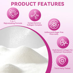 Hyaluronic acid supplement bottle