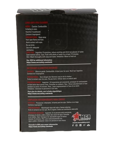 Box contains 100 wipes for lens cleaning