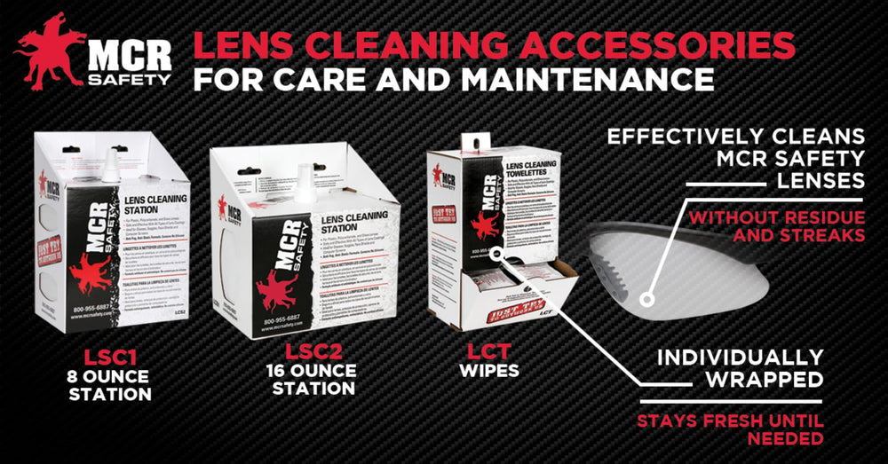 Extended life of MCR safety protective eyewear