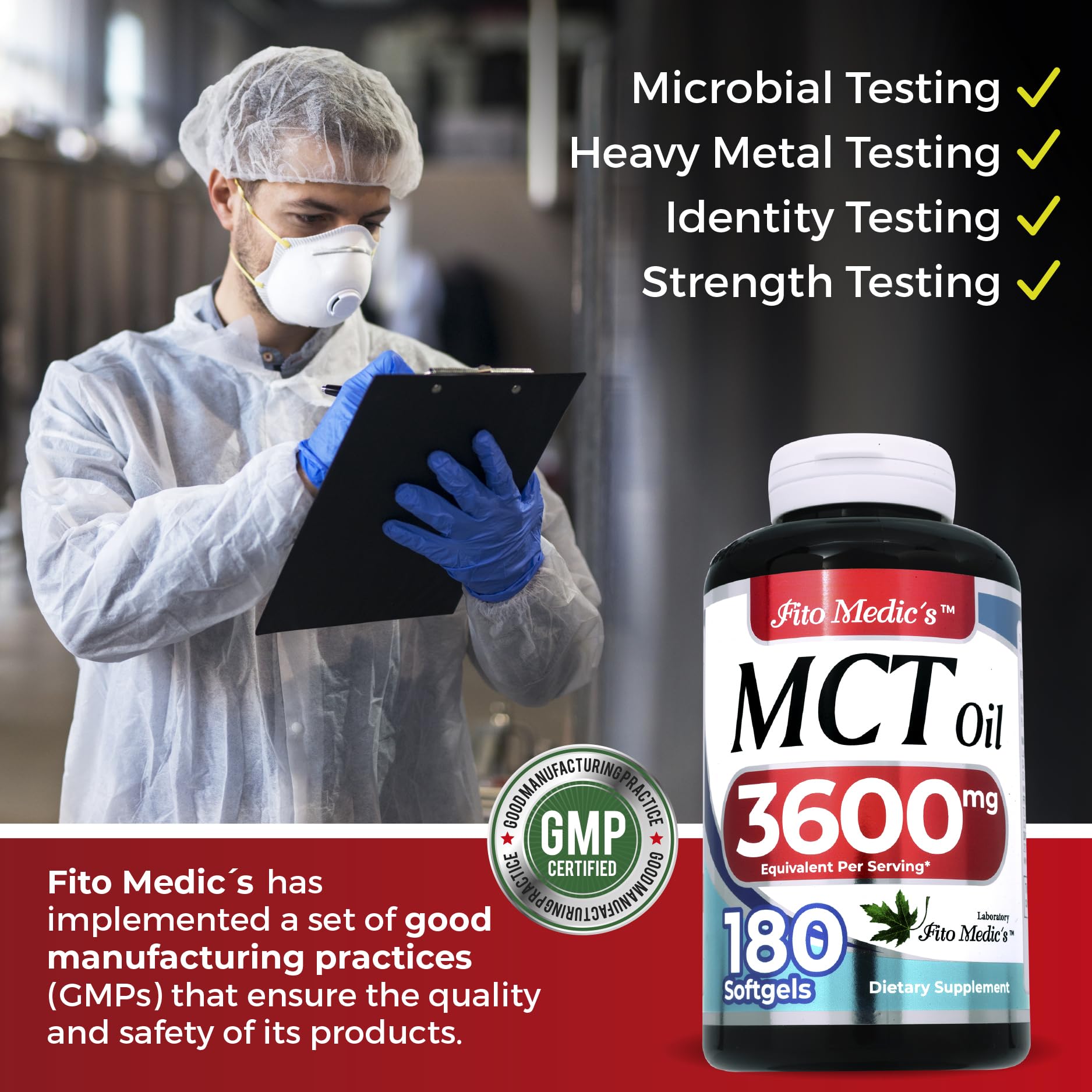 FITO MEDIC'S Lab MCT Oil capsules packaging