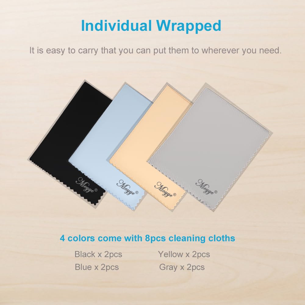 Cloths ideal for cleaning glasses, phone screens, TVs, and computer screens