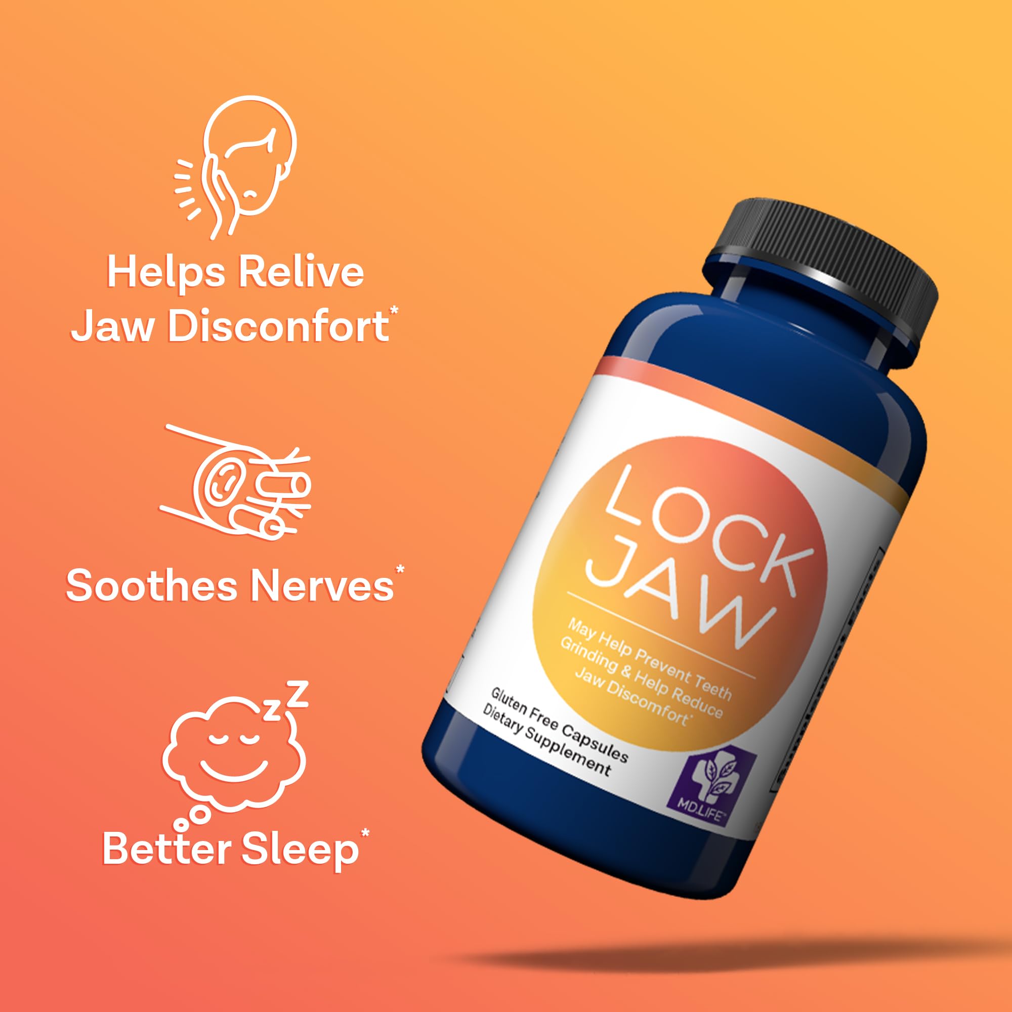 Relaxation and sleep support concept illustration