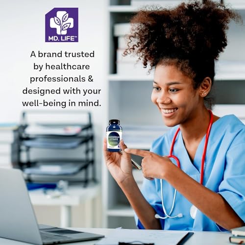 MD. Life branding on magnesium citrate bottle