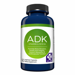 MD.LIFE ADK vitamin supplement bottle front