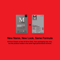 Mdrive Classic label detail emphasizes KSM-66 Ashwagandha and non-GMO blend