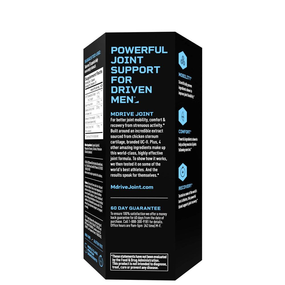 Boswellia Serrata extract graphic on Mdrive Joint Support packaging