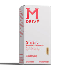 MDrive Shilajit Capsules for Men bottle with 60 capsules