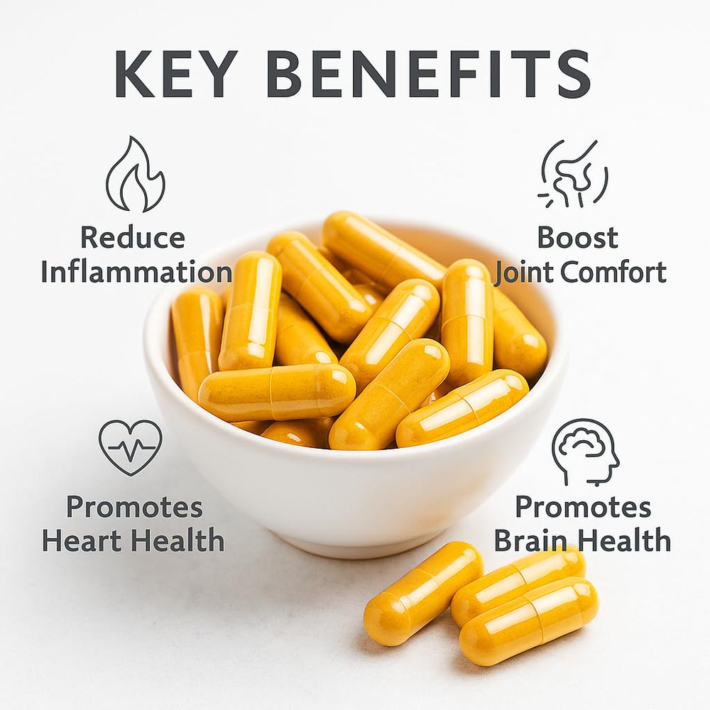Vegan and organic turmeric supplement branding