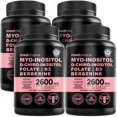 MEDCHOICE front packaging showing supplement benefits and quantity