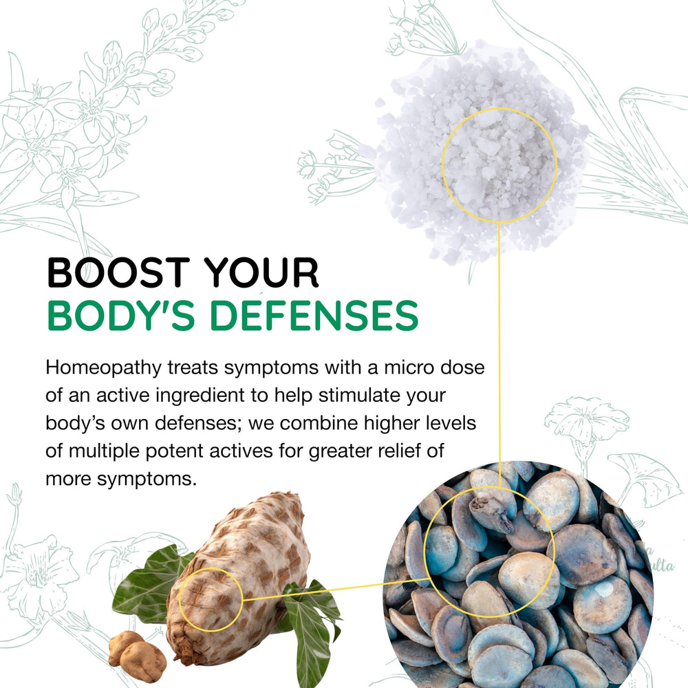 MediNatura BHI user holding tablet to take relief