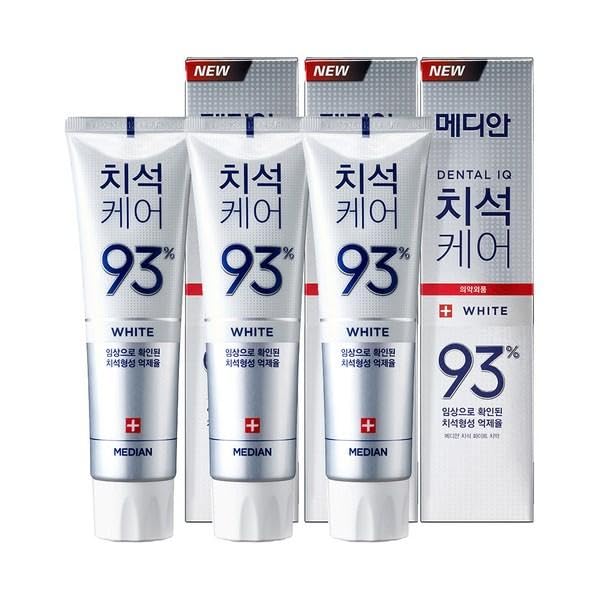 Median Dental IQ 93% toothpaste 120g tube in a 3-pack