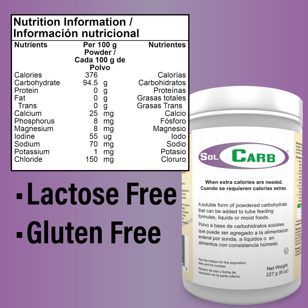 SolCarb dissolving easily in beverages for seamless calorie addition.