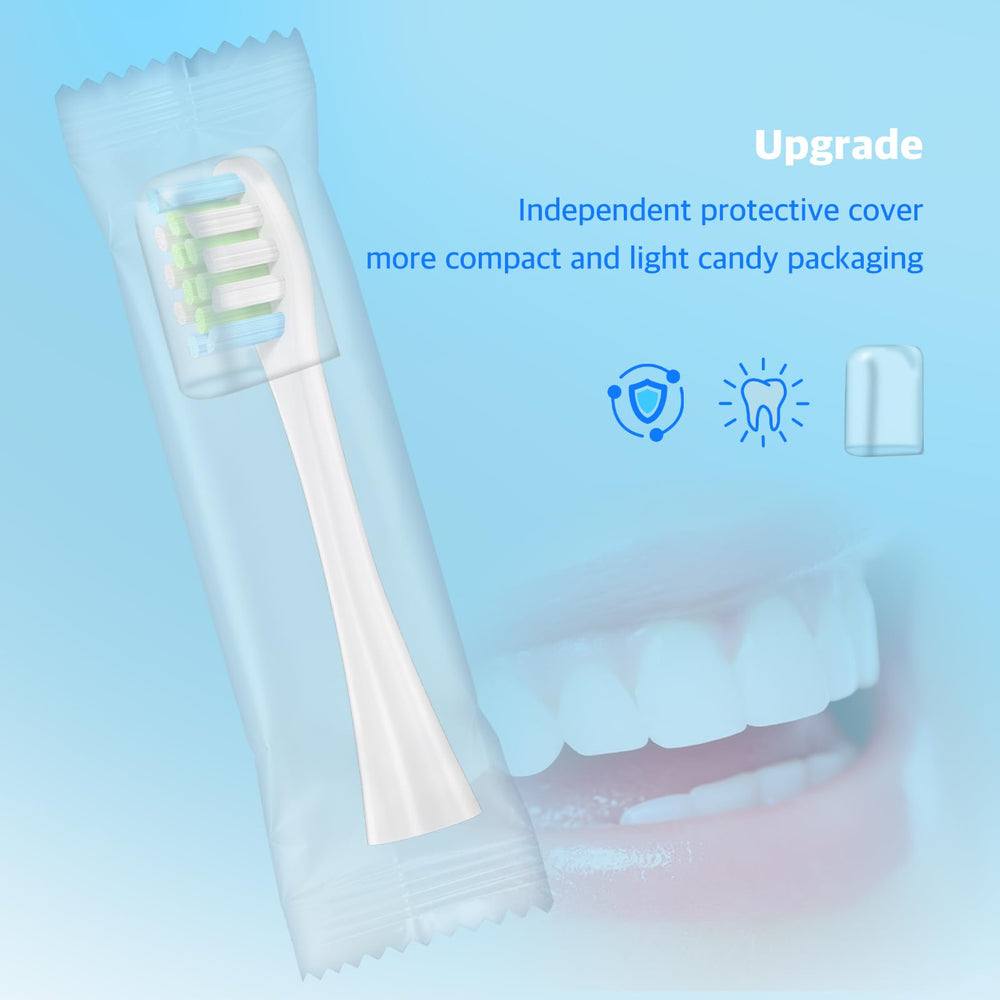 Oclean F1 compatible replacement head with ultra-soft bristles