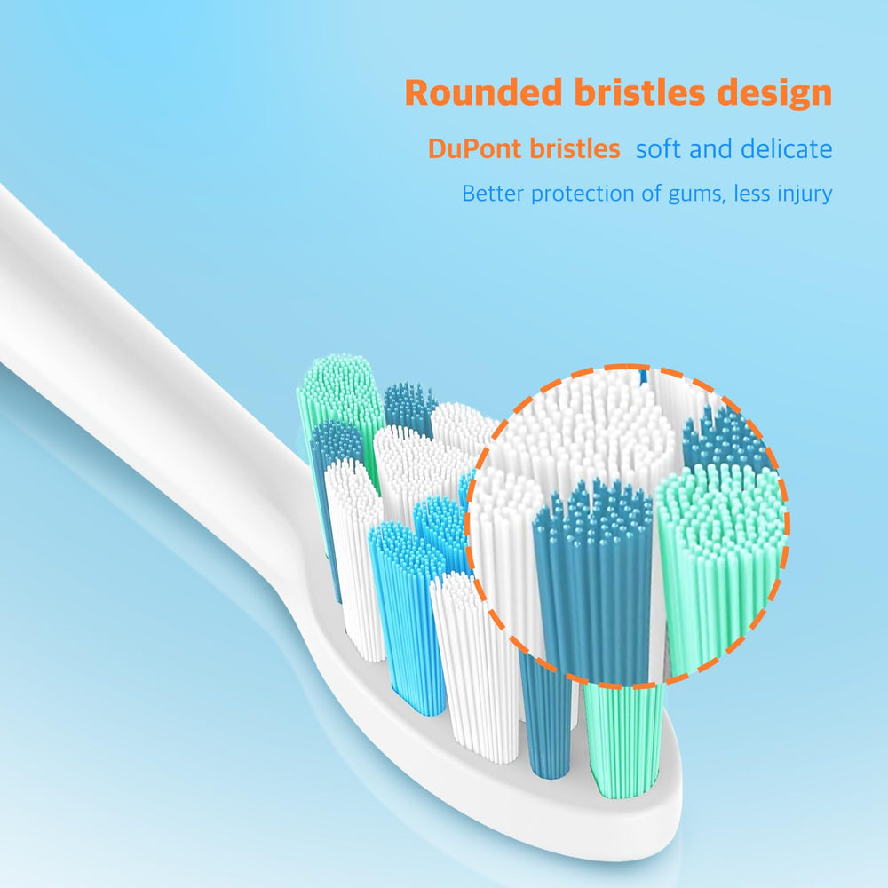 Replacement heads compatible with Oclean Flow and X Pro family
