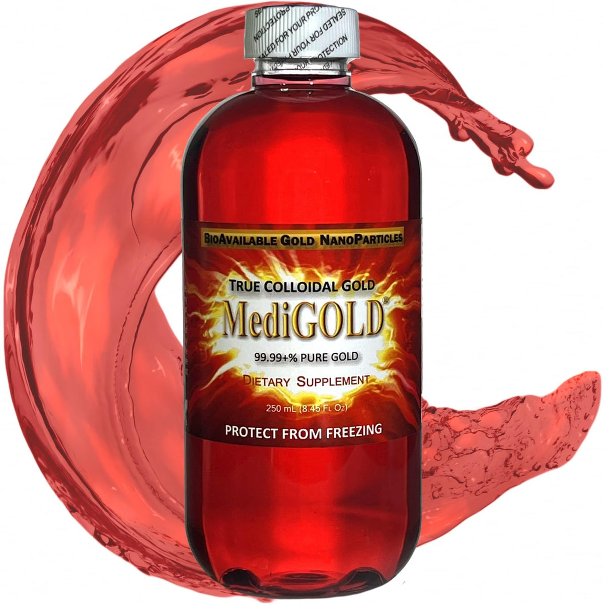 MediGOLD bottle front view