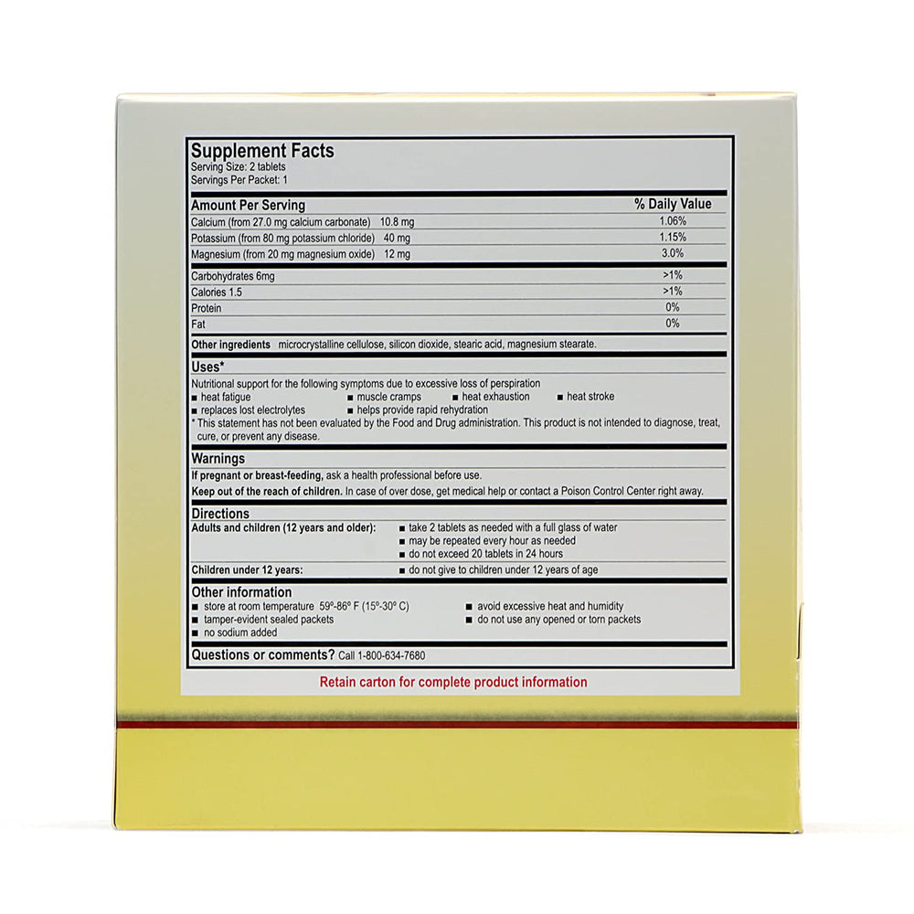 First aid kit dispenser box for Medi-Lyte electrolyte tablets