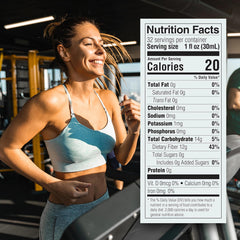 Medtrition HyFiber 32 oz bottle – back label