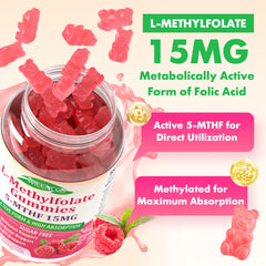 Two MEENCCD 2-pack packaging boxes for L-Methylfolate gummies