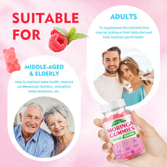 MEENCCD Moringa Gummies two-pack box for a convenient routine