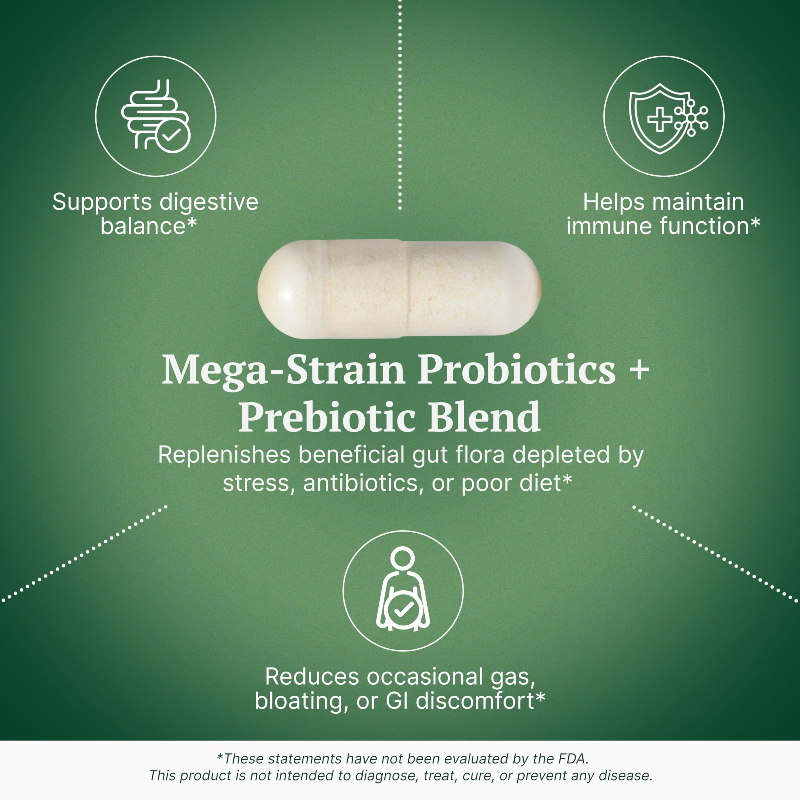 Probiotic bottle suitable for women and men