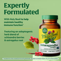 Adaptogenic herbs in MegaFood Ashwagandha Complex