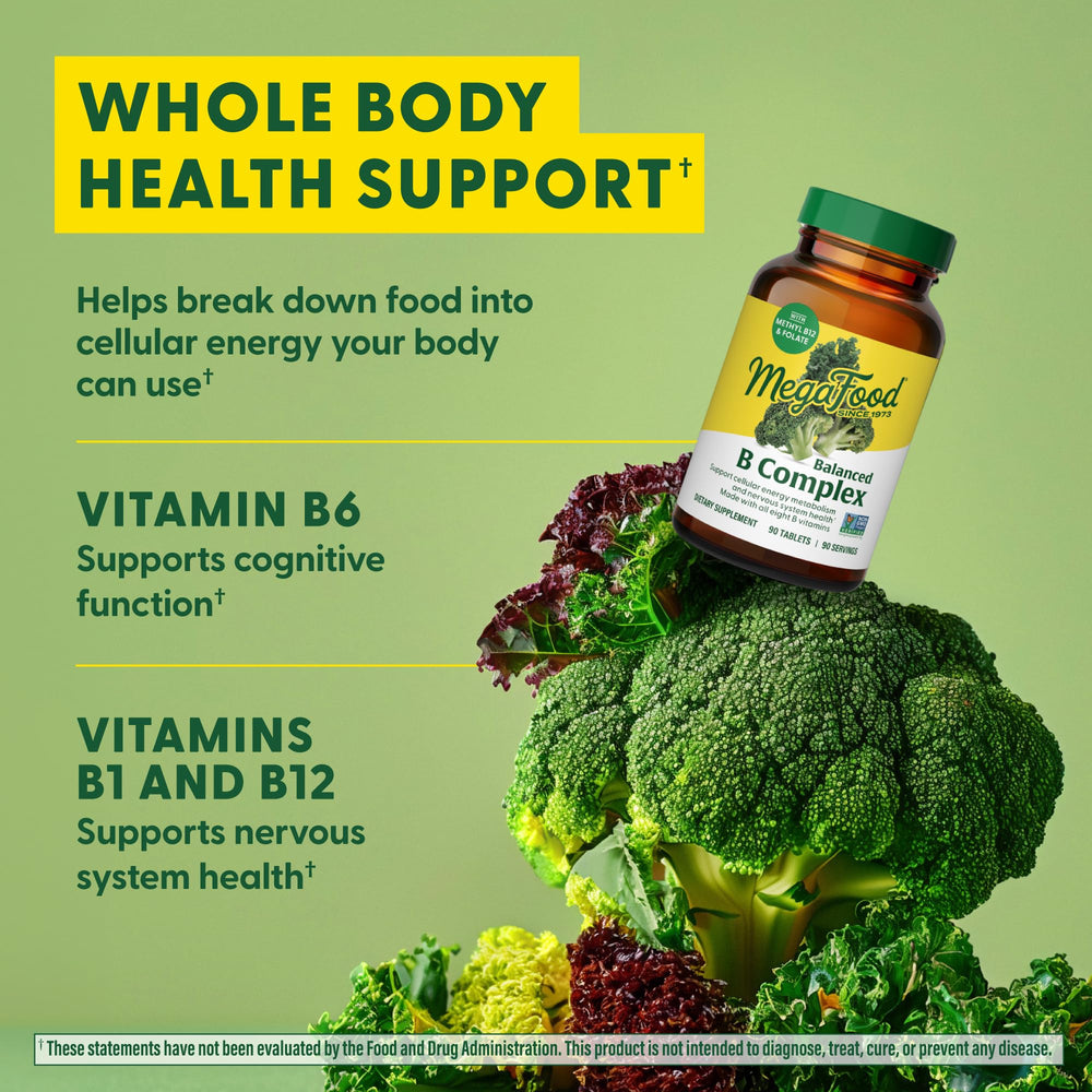 Methyl folate and methyl B12 forms in B Complex