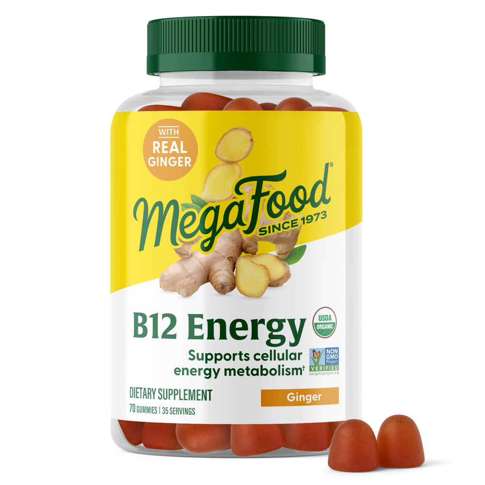 MegaFood B12 Energy Gummies packaging