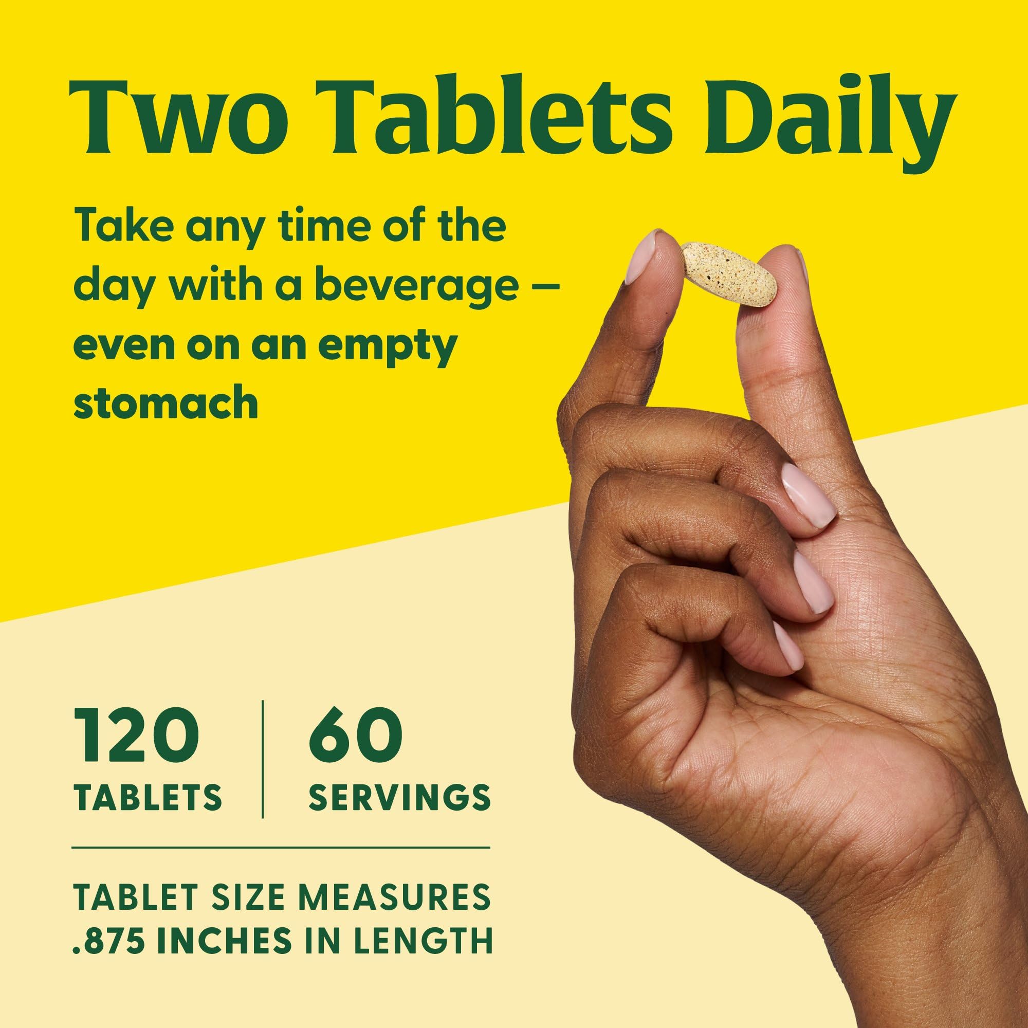 Vitamin and mineral contents of MegaFood Baby & Me 2 Prenatal